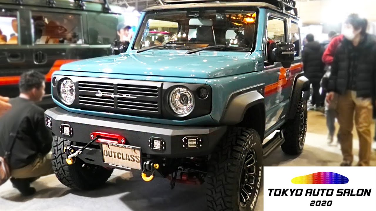 新型ジムニー Custom Suzuki Jimny 【Tokyo Auto Salon】 pt.1