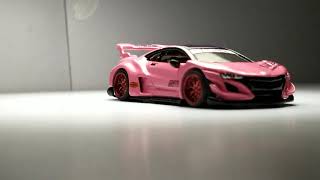 Customized Hotwheels honda Acura nsx