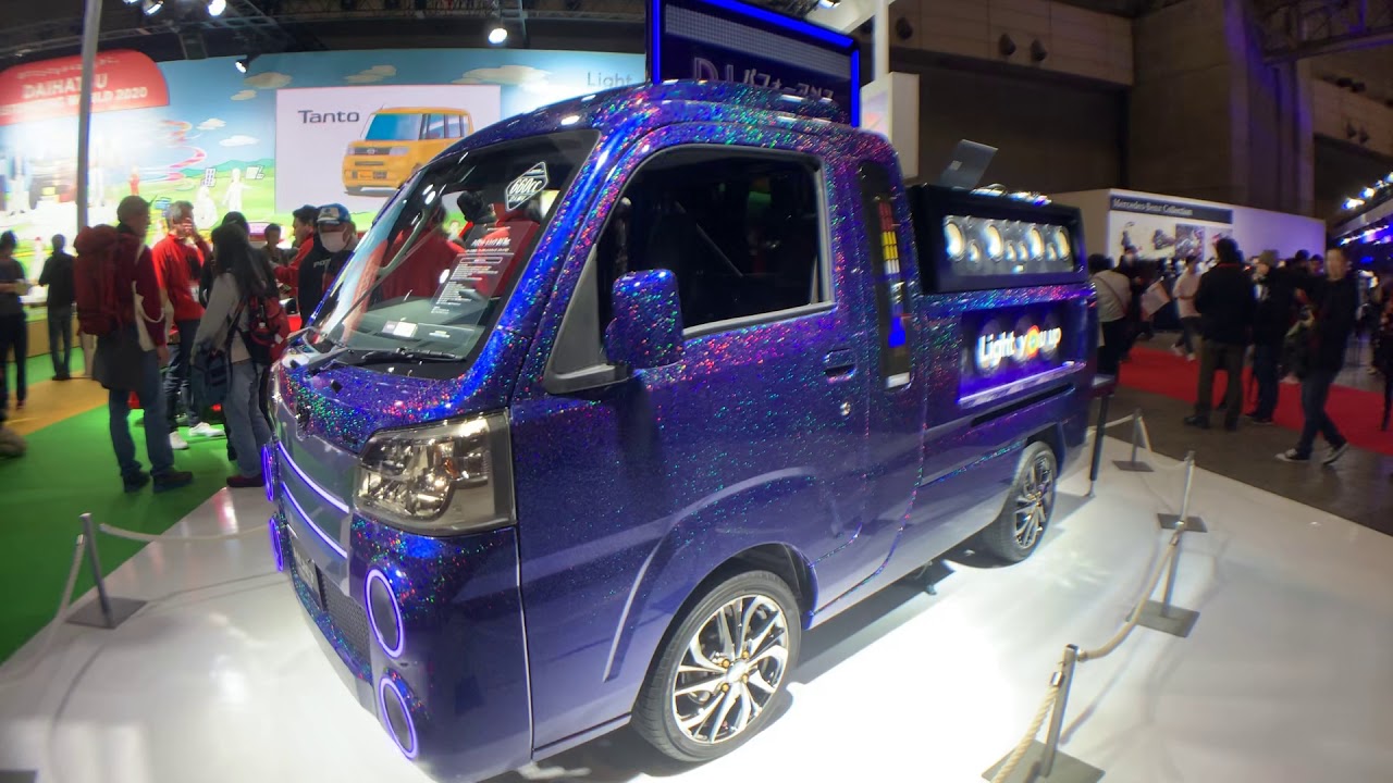 DAIHATSUブース GR コペン電動ルーフも