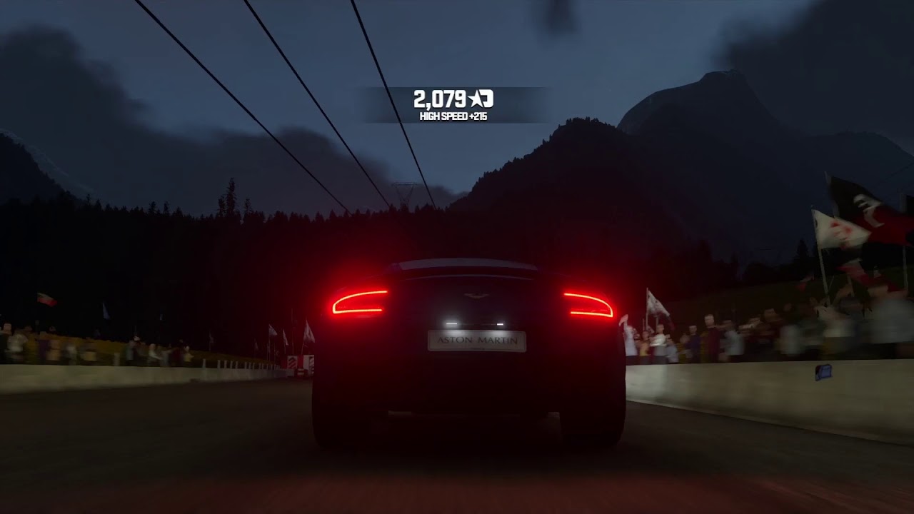DRIVECLUB™* – Aston Martin Vanquish time trial at Cayoosh Point – 2nd