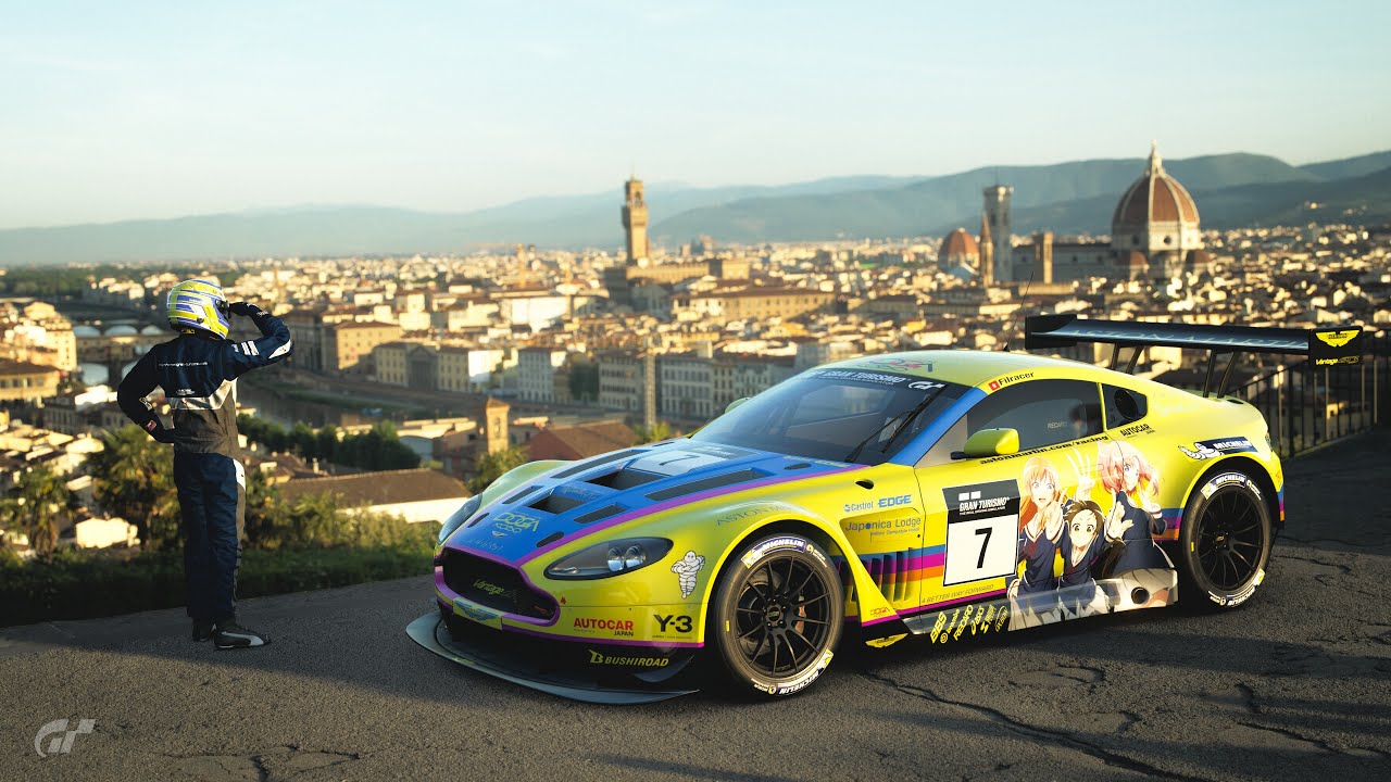 Daily Race B around Maggiore with…..Aston Martin V12 Vantage GT3 ’12. (Gran Turismo Sport)