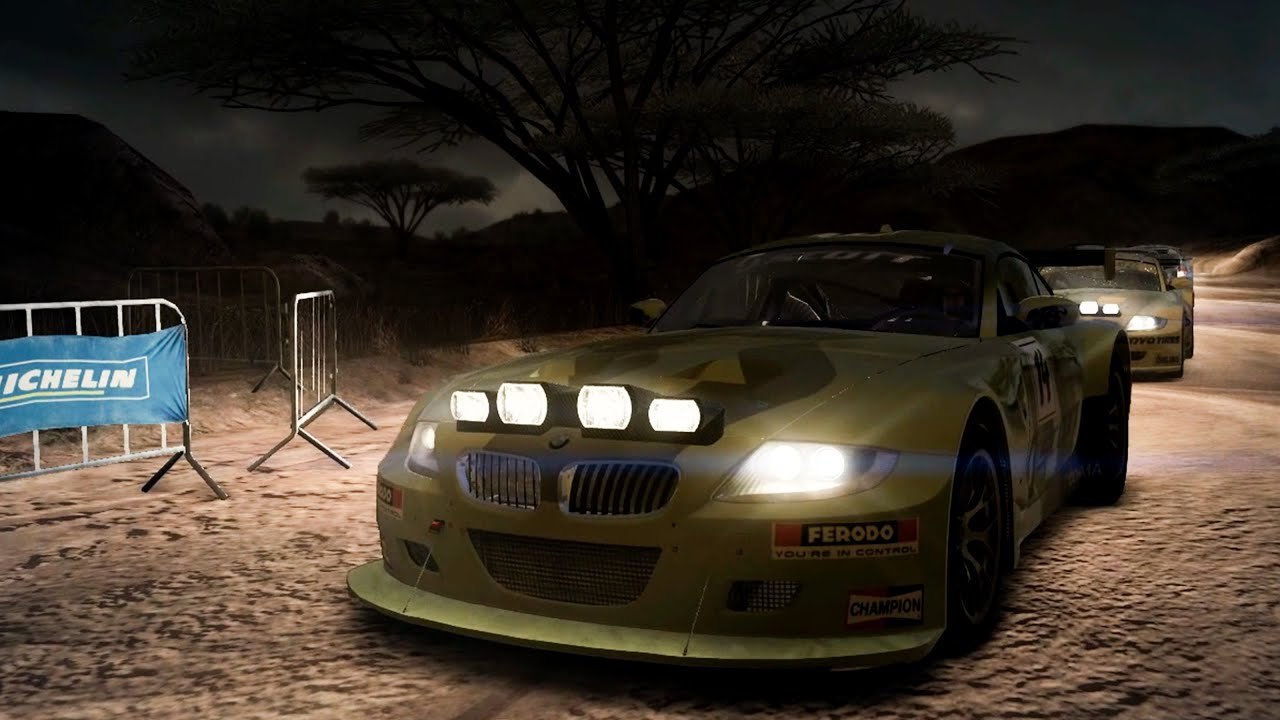 DiRT 3 - BMW Z4 - Kenya - Third Person View