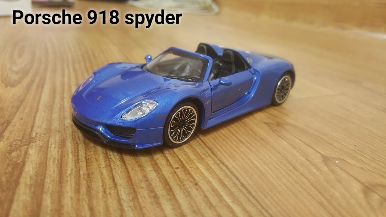 Diecast mobil Porsche 918 spyder