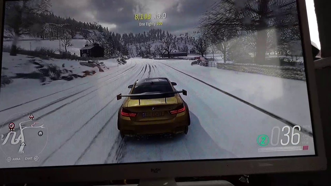 Drifting in a BMW m4 coupe forza horizon 4