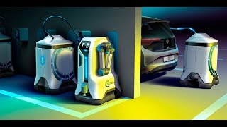 フォルクスワーゲンが駐車場でEVのバッテリー充電作業をしてくれるロボットを開発！