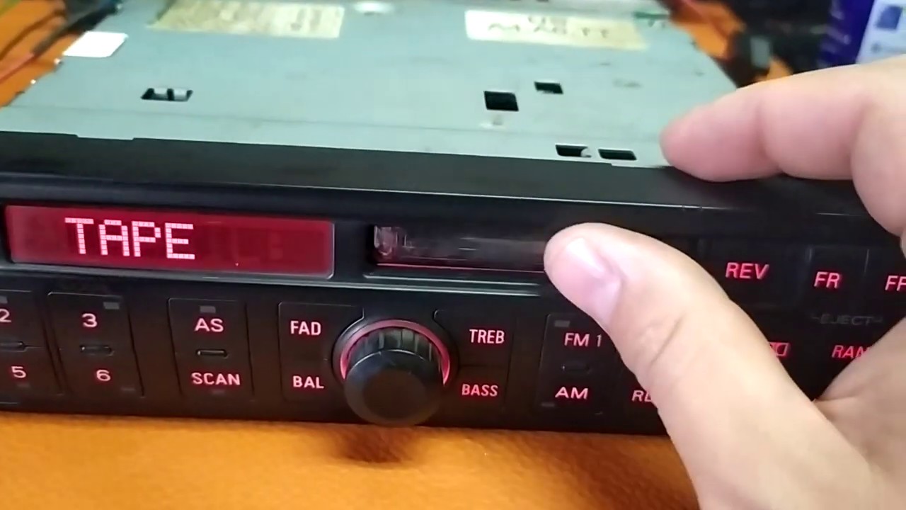 Estereo radio AM FM Cassette Rds Audi A4 A6 TT oem stereo