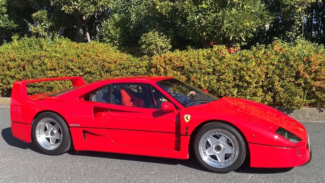 神の車‼︎フェラーリF40が大黒PAに降臨した‼︎