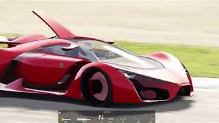 Ferrari F80 Concept  vs  Mercedes Benz Vision GT  vs  Porsche 918 Spyder @ Silverstone GP