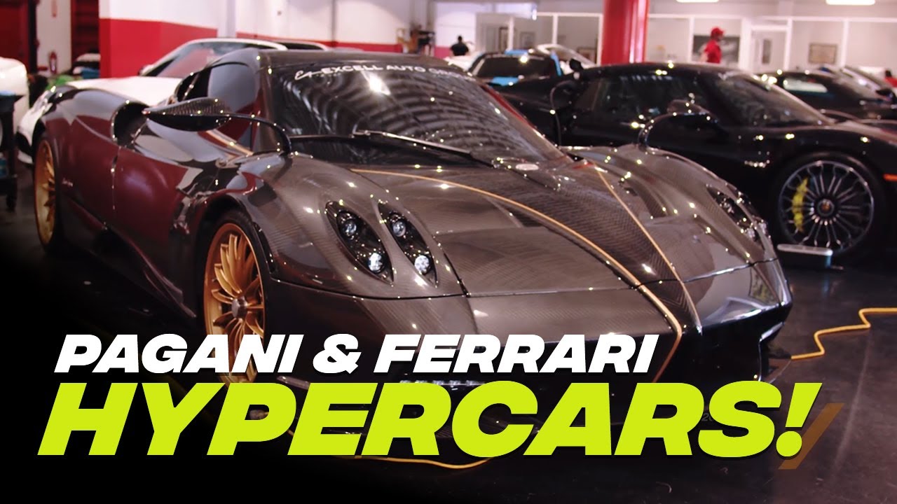 Ferrari LaFerrari and Pagani Huayra Roadster!!! Visiting Excell Auto – BILLION DOLLAR Showroom!