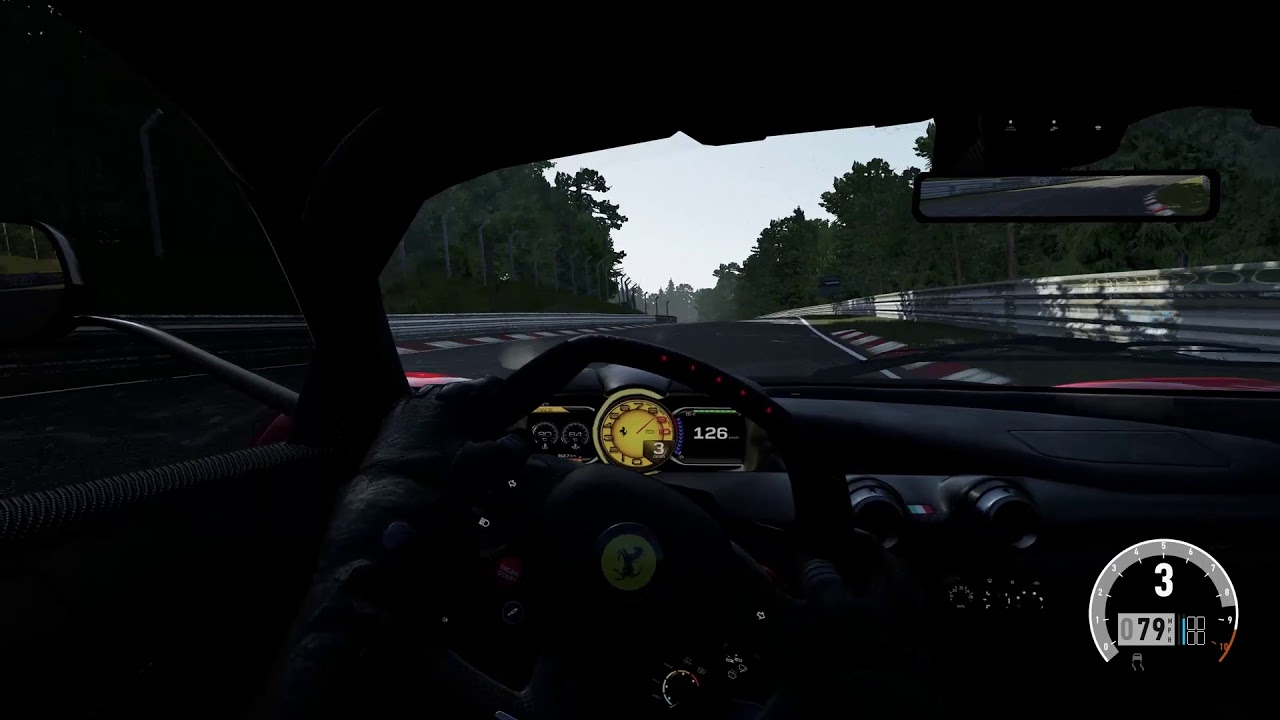 Ferrari LaFerrari on Nurburgring POV Test Drive Simulation