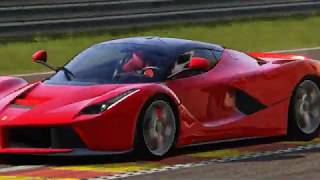 Ferrari LaFerrari vs Lamborghini Aventador Super Veloce Spa Francorchamps Assetto Corsa