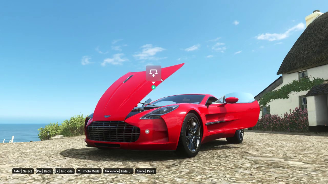 Forza Horizon 4 Aston Martin One-77 Engine: ‎7.3 L AM Cosworth V12