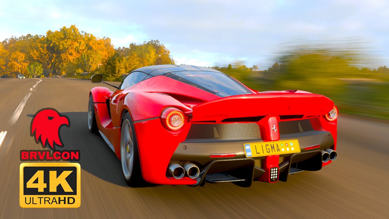 Forza Horizon 4 (ULTRA SETTINGS 4K 60FPS)  – Ferrari LaFerrari (GAMEPLAY PC)