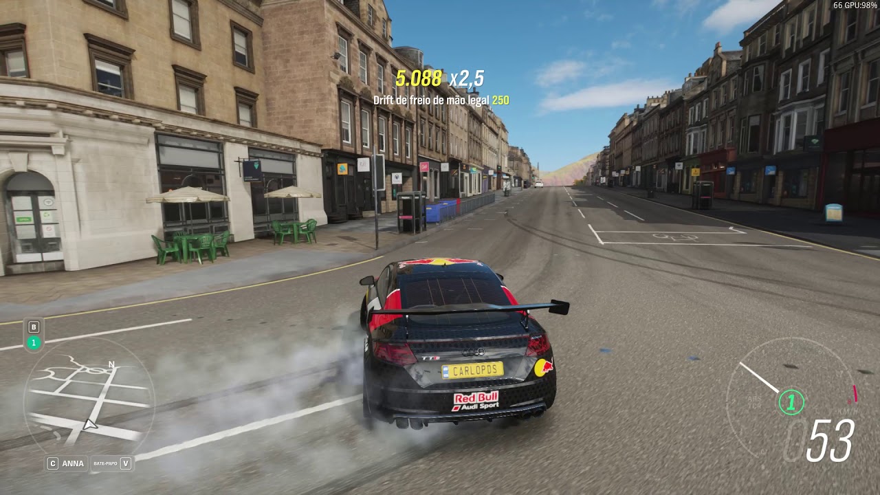 Forza Horizon 4 Ultra Settings (Audi TT Red Bull Model Drifiting)