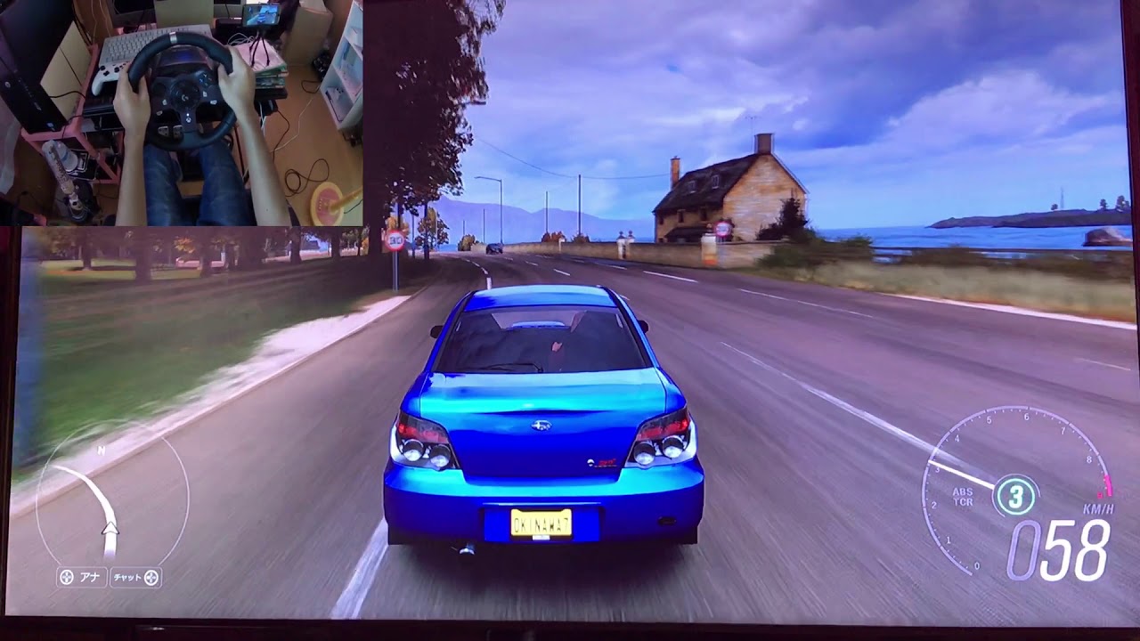 【Forza Horizon4】雑談しながらインプレッサWRX STIで海沿いをドライブ‼ 音声がすごく小さいです。