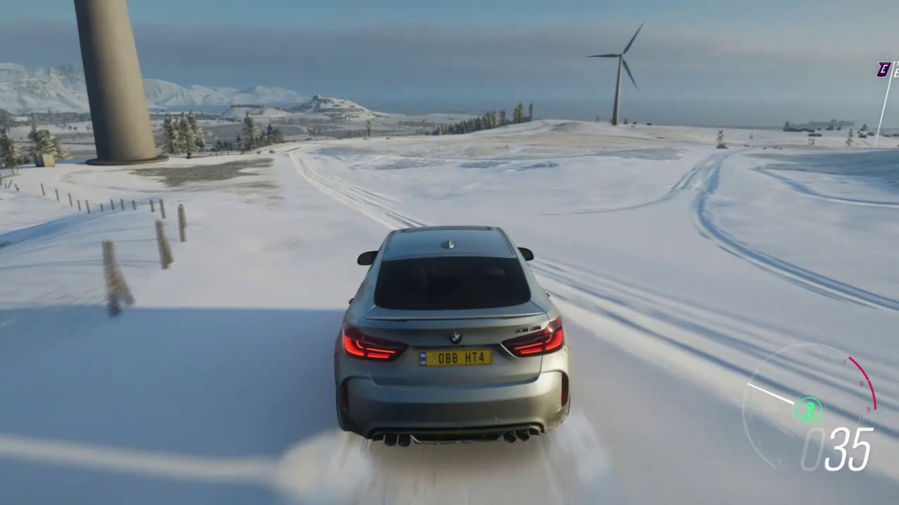 Forza horizon 4 BMW X6 M game play