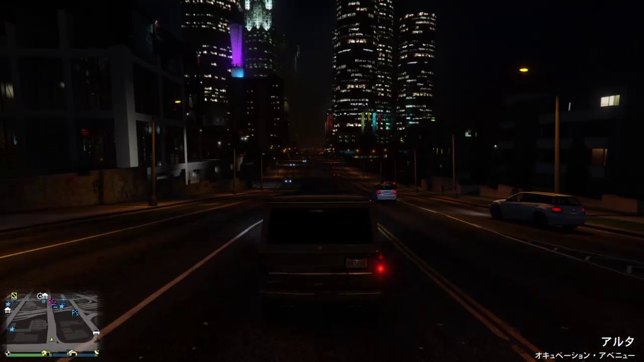 ベンツGグラスみたいな車でドライブするだけの動画Grand Theft Auto V