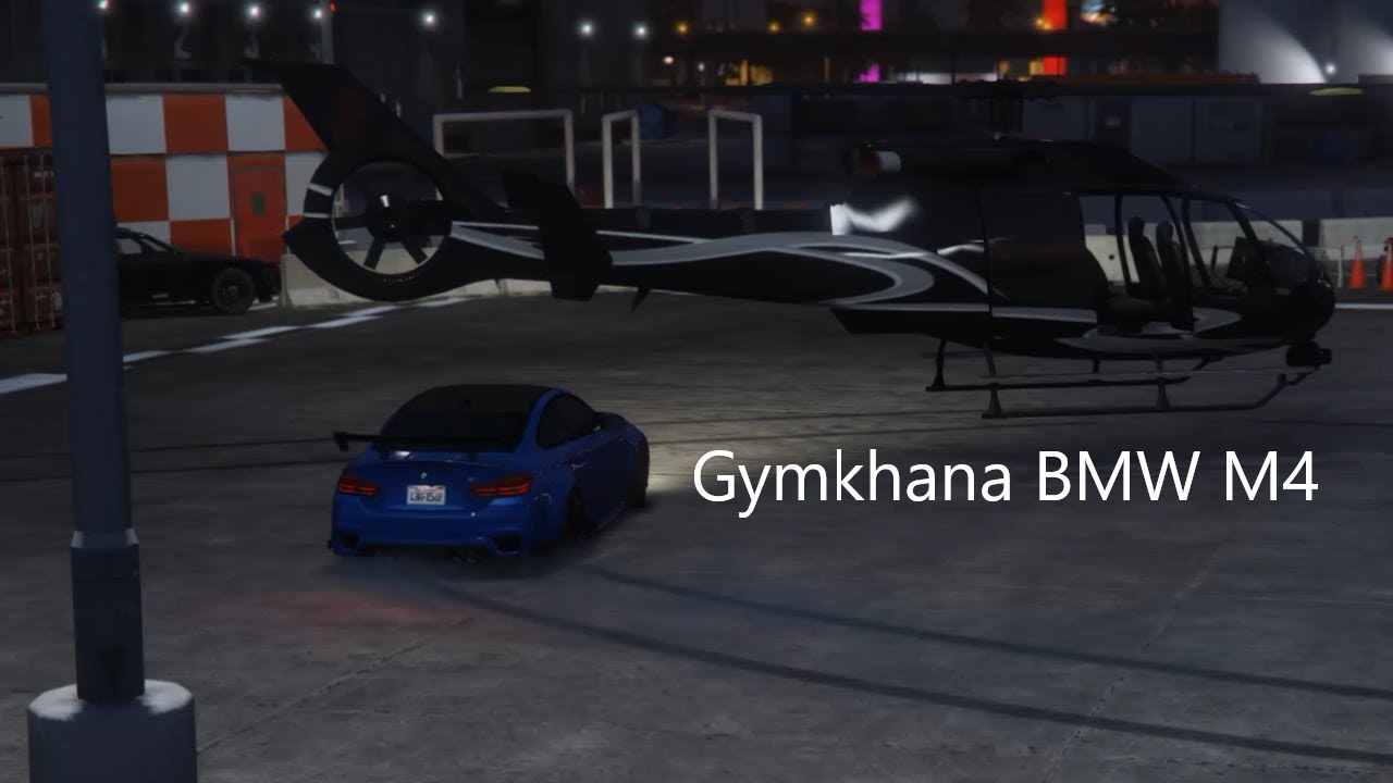 GTA 5 – BMW M4 Drift –  Can It Be A Gymkhana Car – Logitech G29