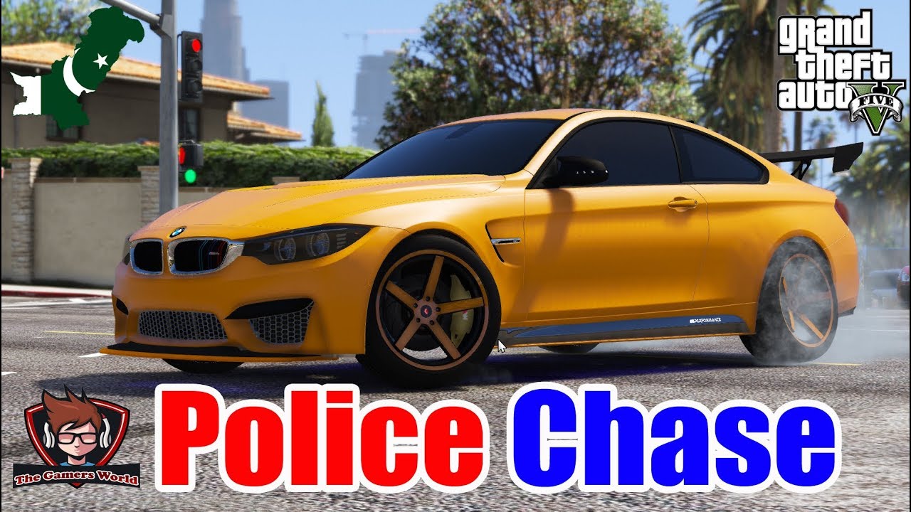 GTA 5 Pakistan | Vlog 2 | BMW M4 | Police Chase | The Gamers World
