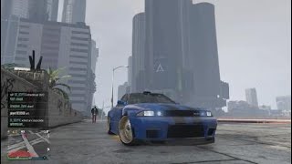 GTA5 ONLİNE NISSAN R34 GTR MODİFİYE !