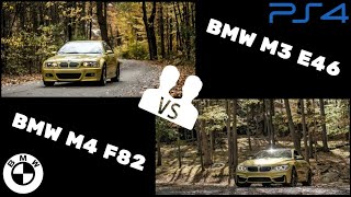 Gran Turismo Sport BMW M4 F82 vs BMW M3 E46 Drift Competition