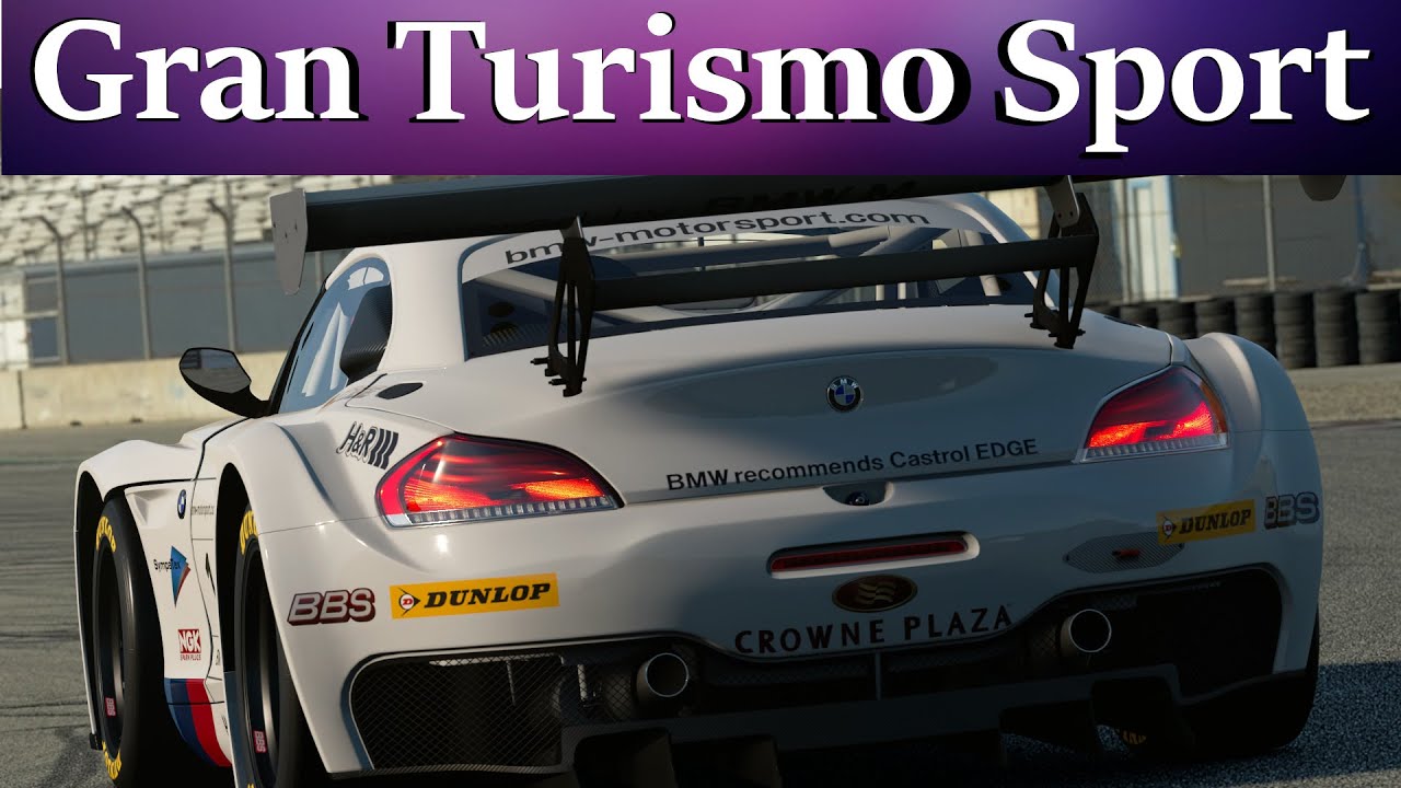 Gran Turismo Sport Daily Race #03 WeatherTech Raceway Laguna Seca BMW Z4 GT3 Broadcast