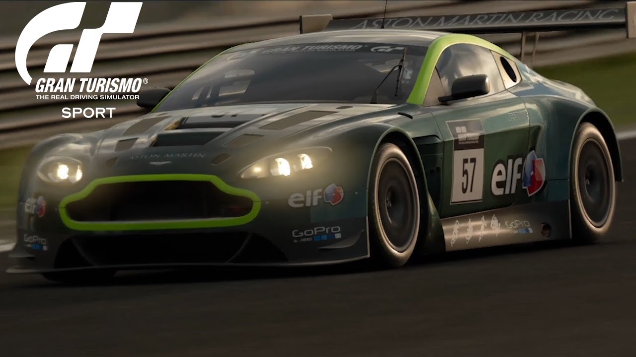 Gran Turismo™SPORT - Aston Martin V12 Vantage GT3 - 2 laps to Nordschleife - Nürburgring | PS4
