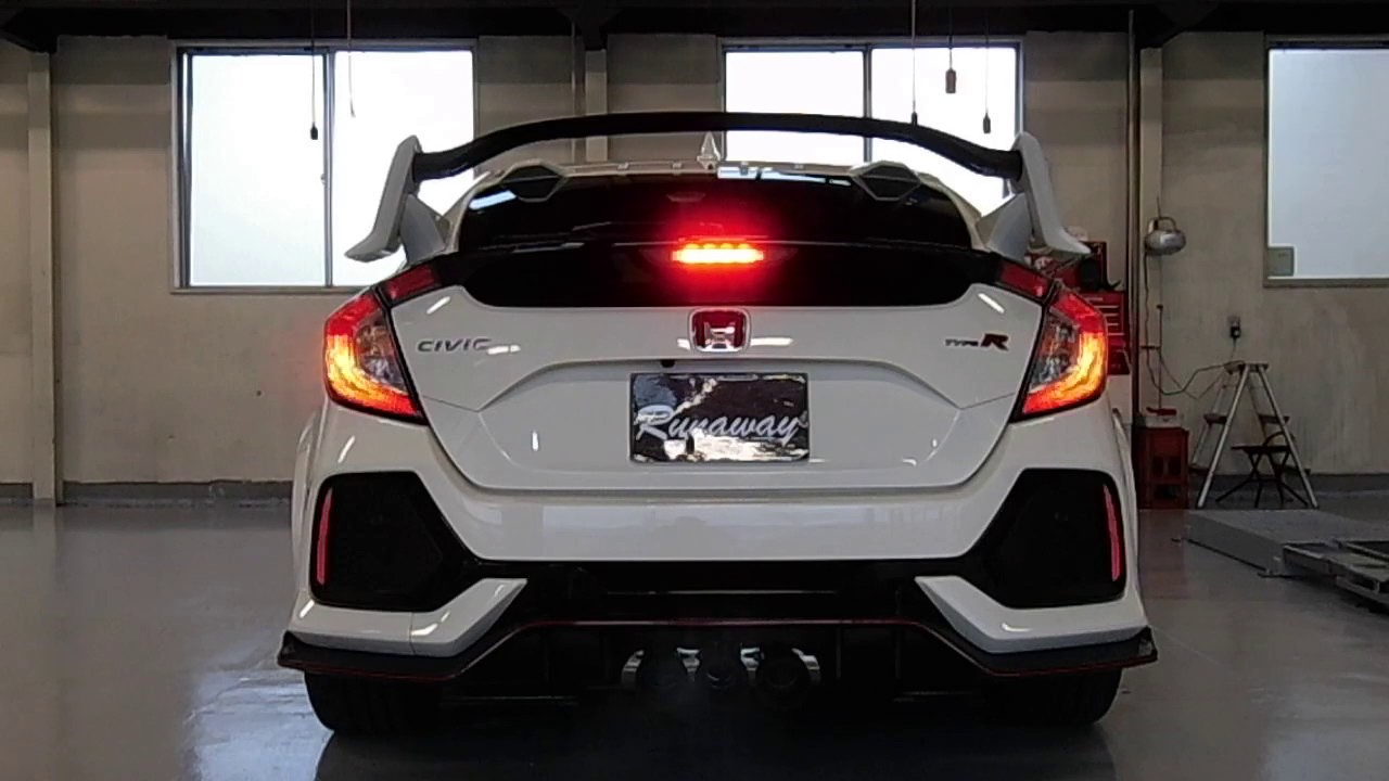 HONDA ホンダ シビック CIVIC TYPE-R/FK8　　　　　　　　　　　　　ARMYTRIX エギゾーストバルブ付きマフラーサウンド