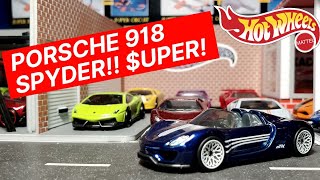HOT WHEELS - 2020 PORSCHE 918 SPYDER SUPER TREASURE HUNT! (OPENING AND REVIEW)