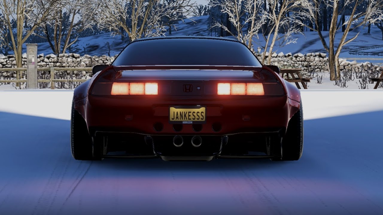 Honda NSX Winter Cinematic