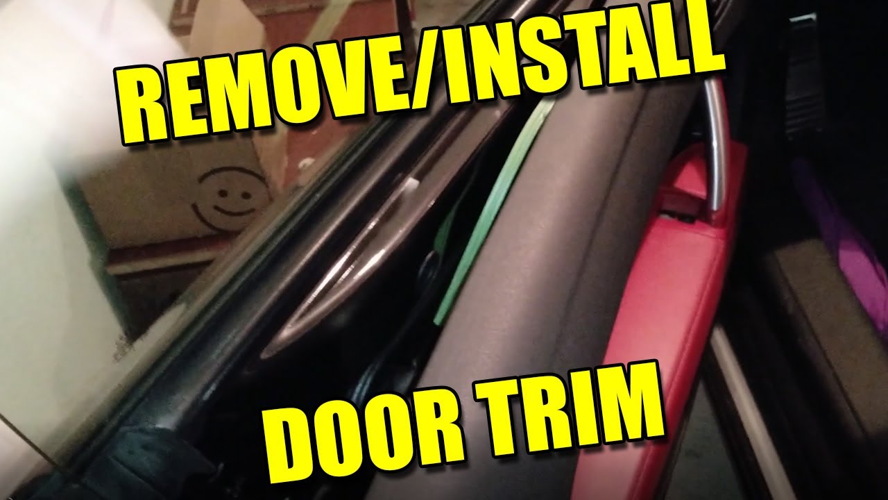 How To Remove And Install Door Trim on Audi TT Mk2
