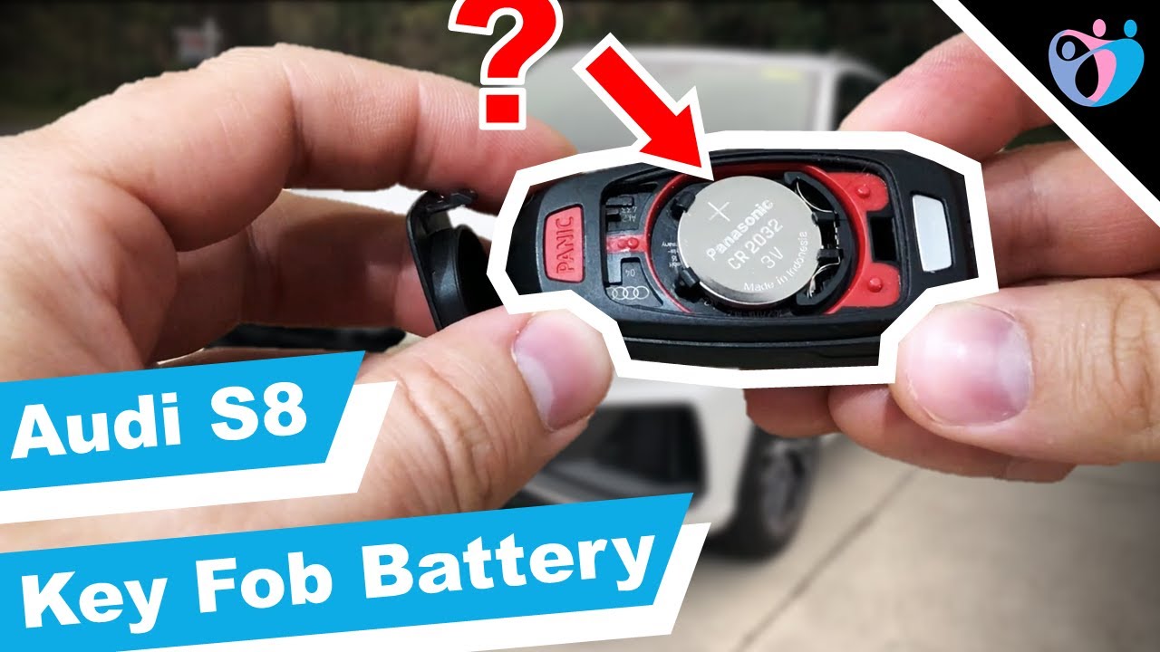 How to replace key fob battery on 2019 Audi Q8 or S8