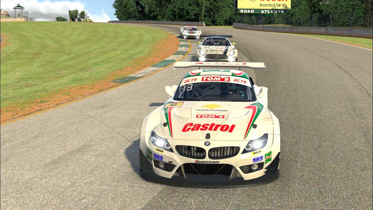 Iracing – VRS Sprint Series – Road Atlanta – BMW Z4 GT3 – P21 to P7