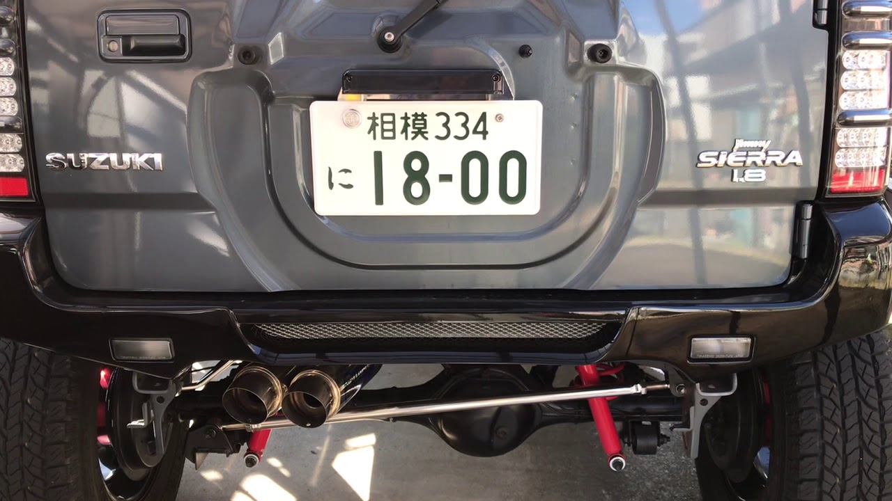 - [ ] JB23.JB43スズキジムニー用のLEDバックランプ専用 爆光1300ルーメン10連発アマゾンベストセラーを右側に付けて左側ノーマルと見くらべてみた