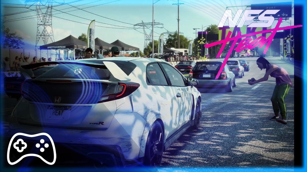 [JONY]Need For Speed : Heat Honda Civic Type-R Gameplay / ニード・フォー・スピード・ヒート ホンダ・シビック TYPE-R