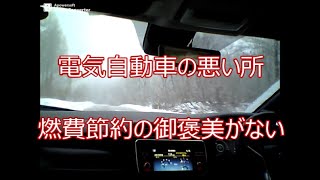 新型→４０Kリーフオーナーの言いたい放題 電気自動車の悪い所　燃費向上でも特をしない。