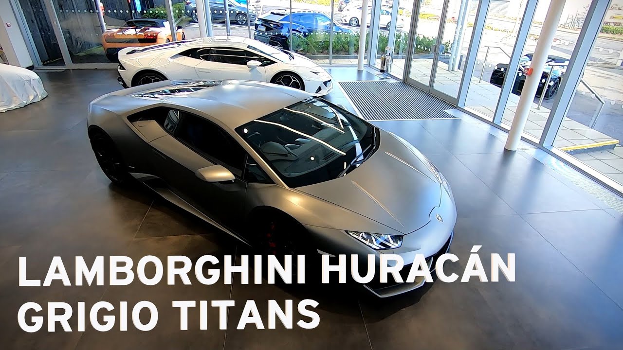 Lamborghini Huracan LP 610-4 in Grigio Titans – Incredible Spec!