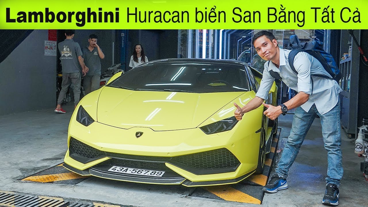 Lamborghini Huracan V10 biển 56789 – màu đẹp nhất Việt Nam bán lại giá 12 tỷ