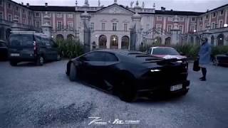 Lamborghini Huracan lowered with spoiler and rims