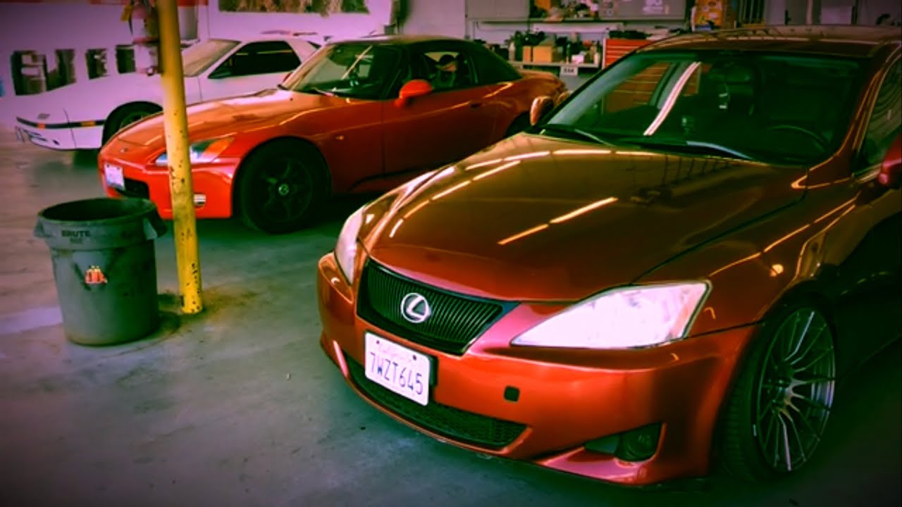 Lexus IS 250 Honda S2k AP1 and Mazda RX7 FC