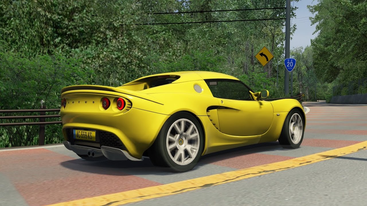 Lotus Elise SC | Sunday Drive | Mountain Touge |  Assetto Corsa  | Logitech