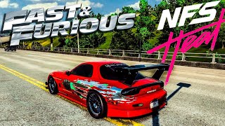 MAZDA RX-7 SPIRIT R 2002 DOMINIC TORETO edition - Need for Speed Heat (Racing)