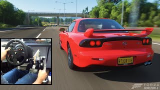 MAZDA RX-7 SPIRIT R TYPE-A – Forza Horizon 4 | Thrustmaster gameplay