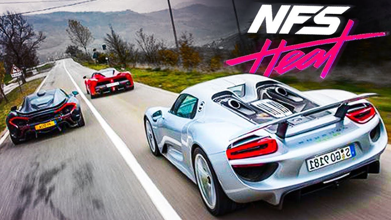 MCLAREN P1 vs PORSCHE 918 vs FERRARI LAFERRARI – NEED FOR SPEED HEAT