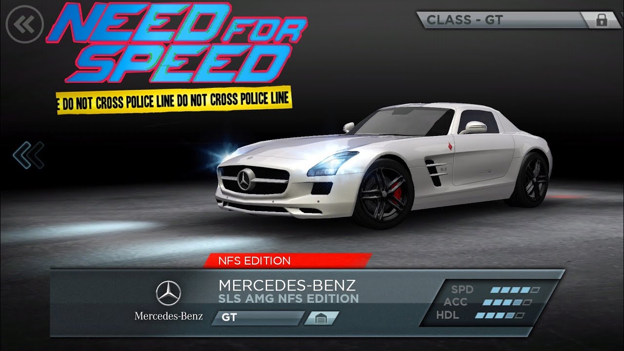 MERCEDES BENZ SLS AMG || NFS MOST WANTED || ACTION GAMEPLAY..