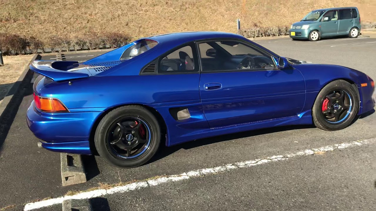 MR2 SW20 後期　宮ヶ瀬　鳥居原駐車場にて