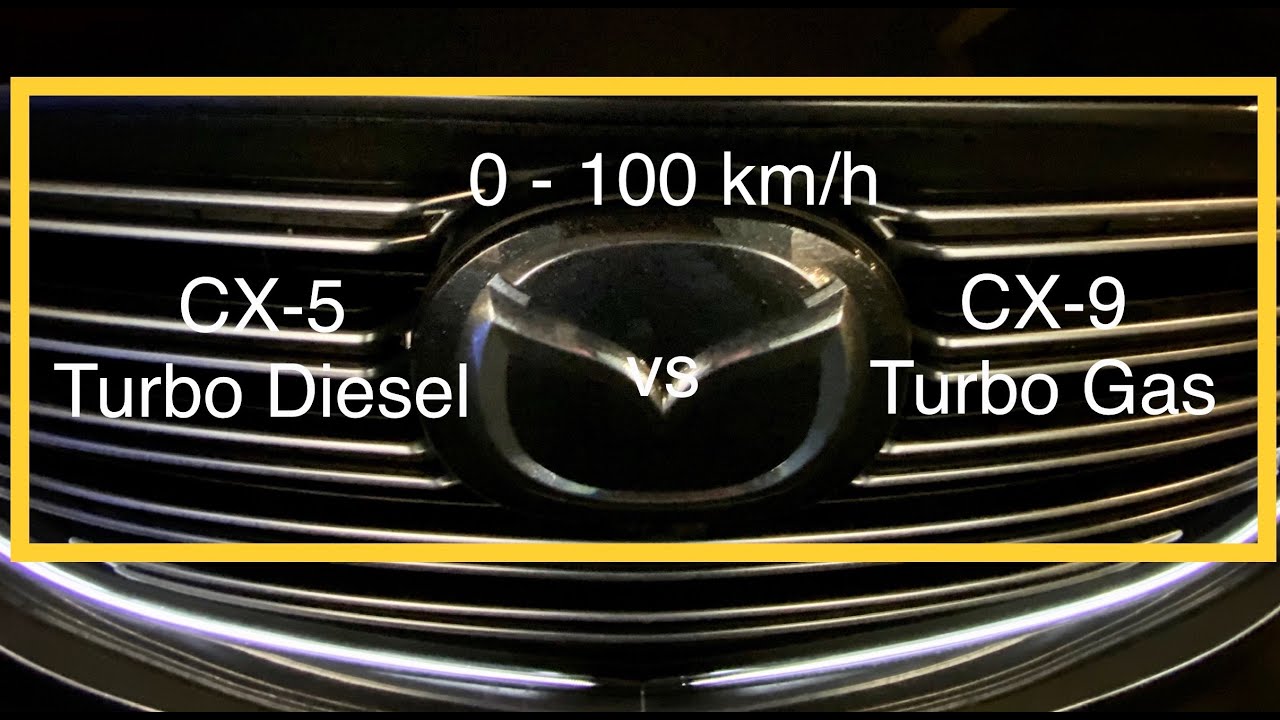 Mazda CX-5 vs. Mazda CX-9 | Turbo Diesel vs. Turbo Gas (Petrol) | Head2Head | Automotive Affairs