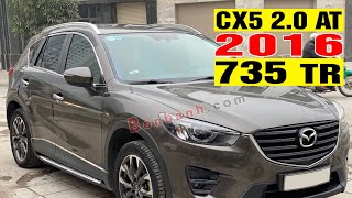 Mazda CX5 2016 máy xăng 2.0AT ở Hà Nội | Bốn Bánh