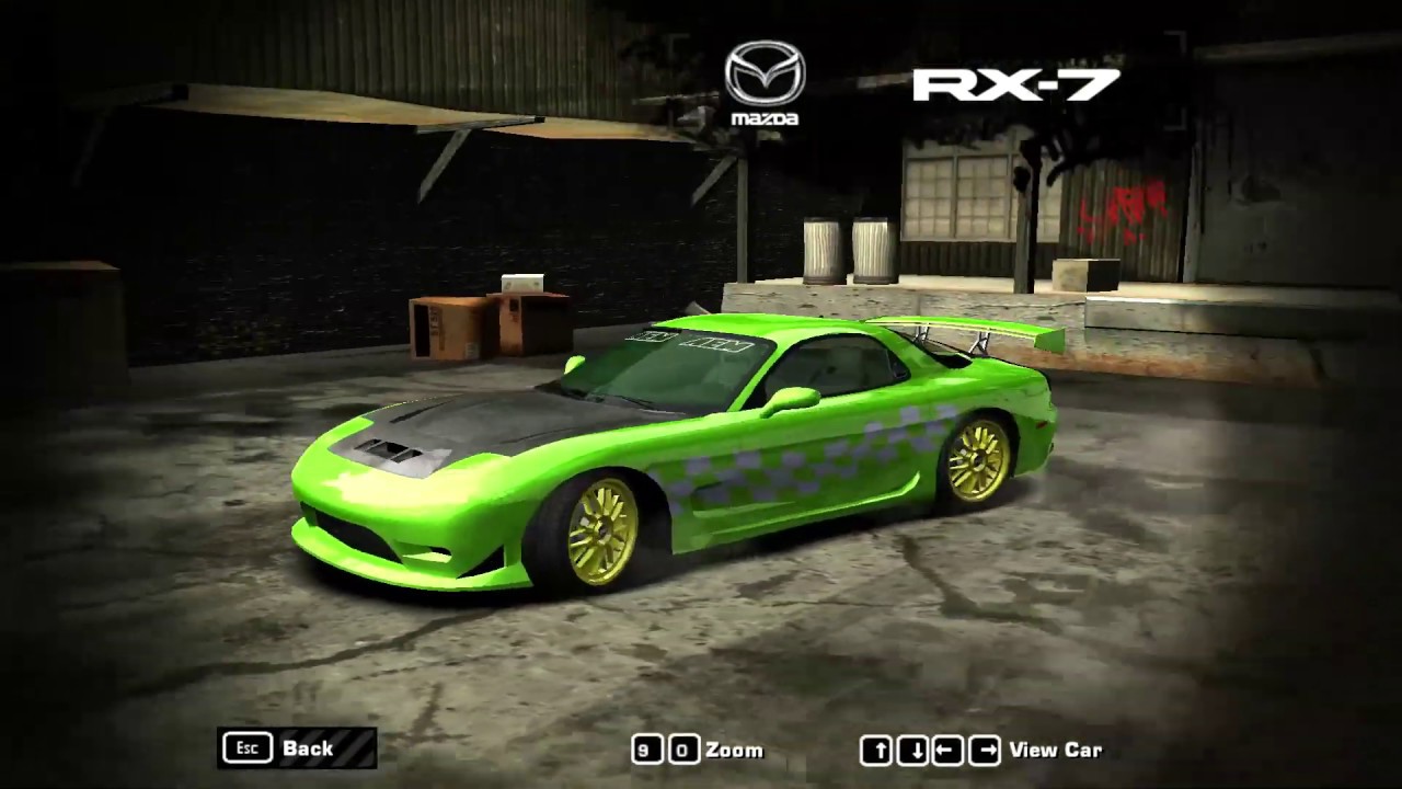 Mazda RX – 7 Modification | Need For Speed Most Wanted