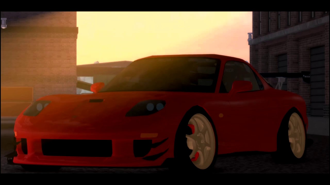 Mazda RX7 FD / Roblox cinematic.